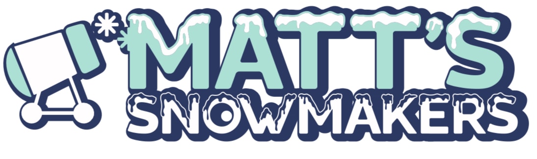 Matt in the field — founder of Matt's Snowmakers LLC